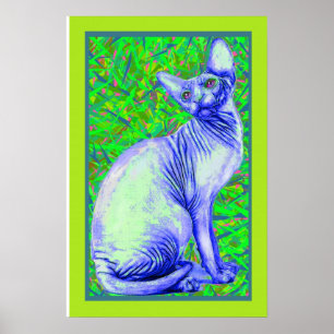 sphynx cat poster