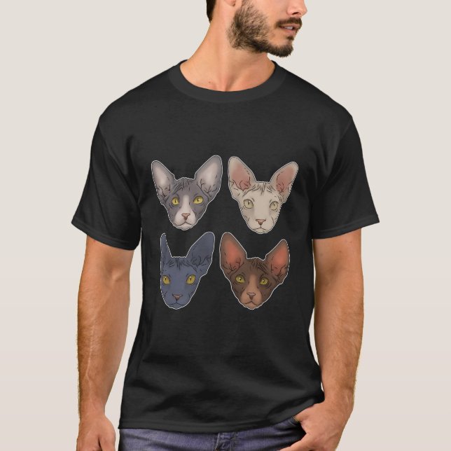 Sphynx Cat Shirt For Men Sphynx Cat Gift Women Sph (Front)