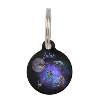 Sphynx Cat Space Customize Pet Tag