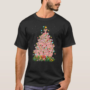 Sphynx Cat Xmas Lights Santa Sphynx Cat Christmas T-Shirt