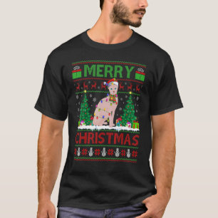 Sphynx Cat   Xmas Tree Ugly Santa Sphynx Cat Chris T-Shirt
