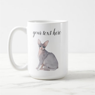 Sphynx Chat race Aquarelle Mug Cadeau