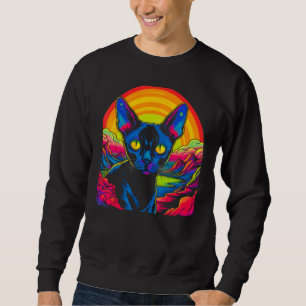 Sphynx Hairless Cat Designer Sweatshirt