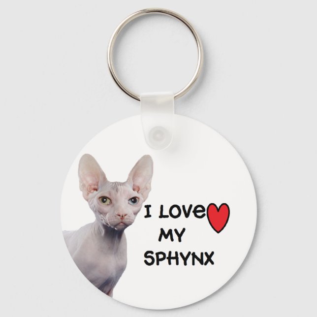 Sphynx Key Chain (Front)