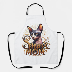 Sphynx Mom Cat Lover Mum Apron 