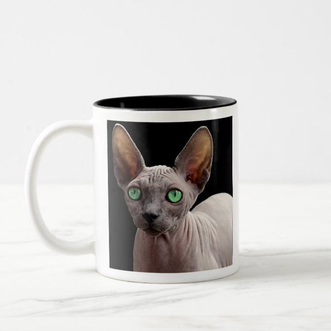 Sphynx Two-Tone Coffee Mug (Left)