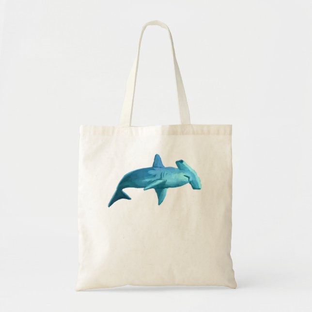 Sphyrna Hammerhead Shark T Shirt Tshirt tee Tote Bag (Front)