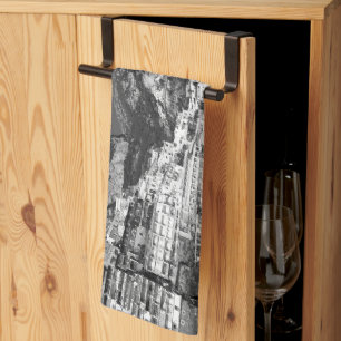 Spiaggia di Positano Marina Grande 1 - BW Kitchen Towel