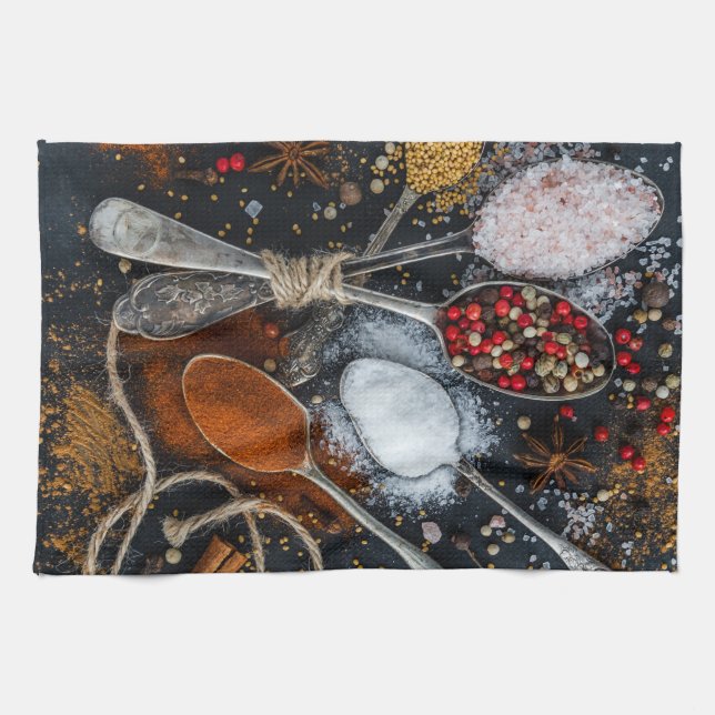 Spice Design Kitchen Towel (Horizontal)