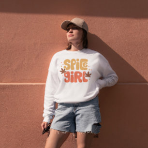 Spice Girl Pumpkin Modern  Sweatshirt