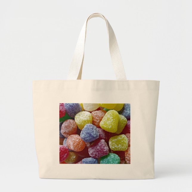 Spice Gumdrops Large Tote Bag (Front)