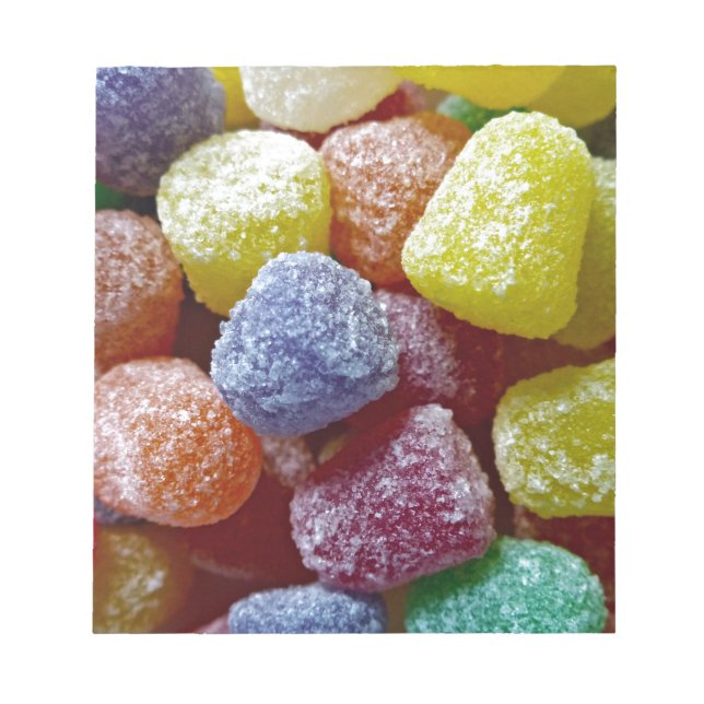 Spice Gumdrops Notepad (Front)
