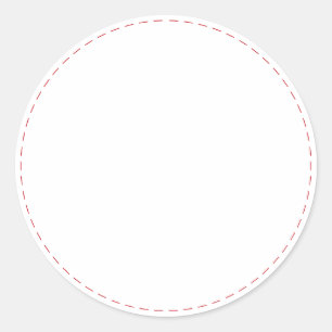 Spice jar blank dash lines round label stickers