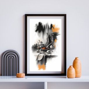 Spice & Shadow – Culinary Still Life Poster