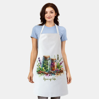 Spice Up Your Life with Herb-Infused Elegance Apron