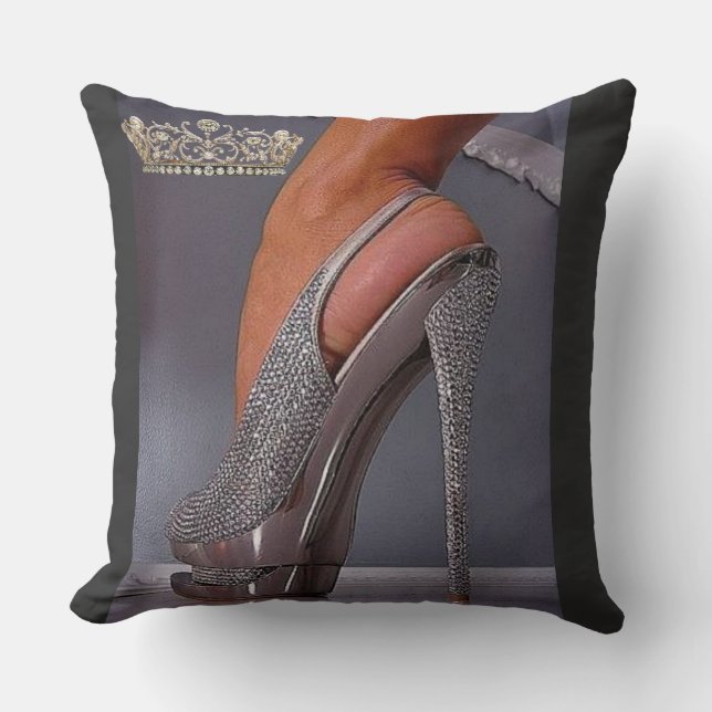 Spice up your living space with our -Throw Pillow  (Front)