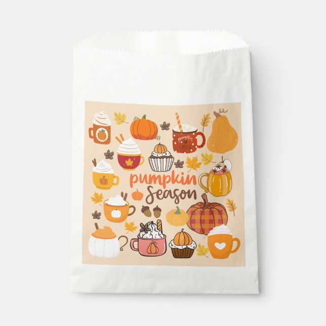  Spiced Pumpkin Season Favour Bag (Front)
