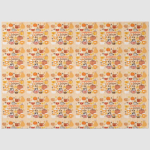 Spiced Pumpkin Season Tissue Paper
