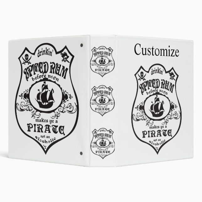 Spiced Rum Pirate Drink Thunder_Cove  Binder (Background)