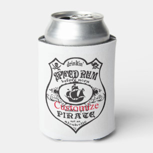 Spiced Rum Pirate Drink Thunder_Cove Can Cooler