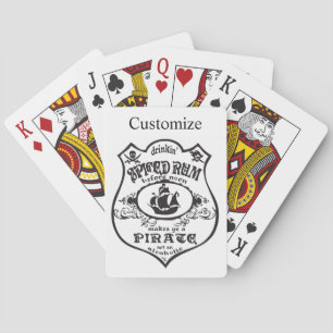 Spiced Rum Pirate Drink Thunder_Cove  Playing Cards