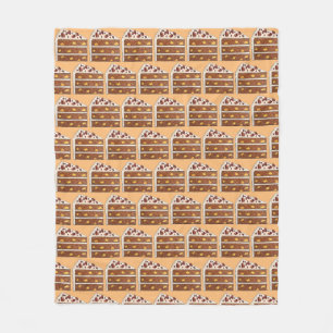 Spiced Southern Hummingbird Cake Dessert Baking Fleece Blanket