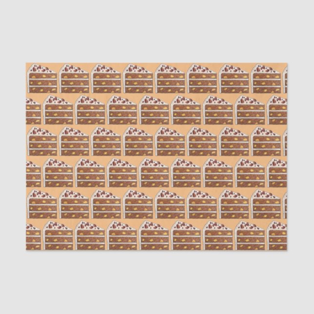 Spiced Southern Hummingbird Cake Dessert Baking Tissue Paper (Front)