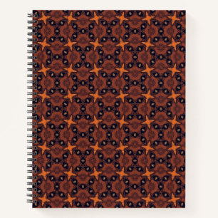 Spiced Starfall Trellis Notebook