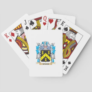 Spicer Coat of Arms - Family Crest Playing Cards