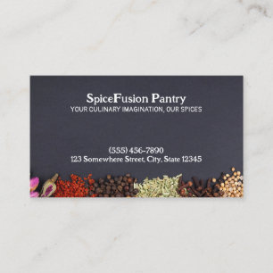 Spices Chef Business Card