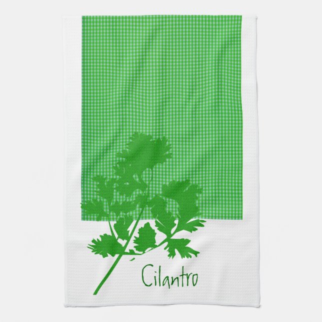 Spices Cilantro Kitchen Designs Towel (Vertical)