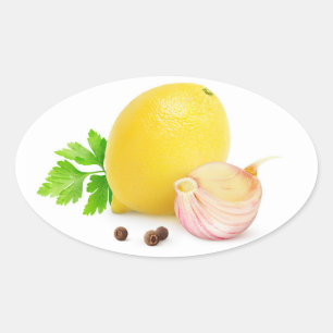 Spices Oval Sticker