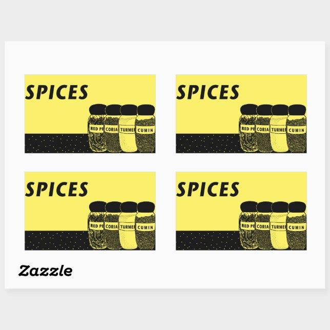 Spices Sticker (Sheet)