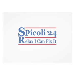 Spicoli 24 Relax I Can Fix It Funny Election 2024 Photo Print