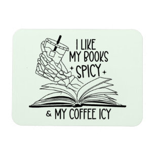 Spicy Books and Icy Coffee Magnet