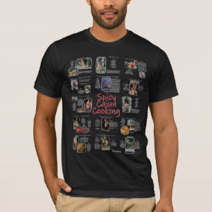 SPICY CAJUN COOKING RECIPES T-Shirt