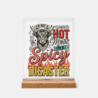 Spicy Disaster Highland Cow Vintage Western Shirt 