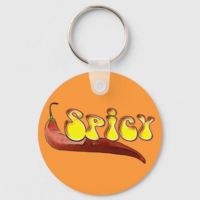 Spicy Keychain (Front)