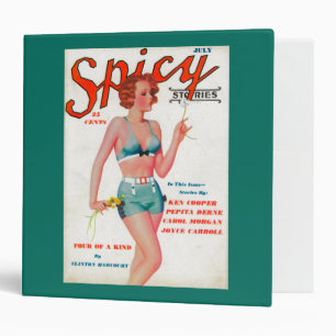 Spicy Magazine Cover Binder