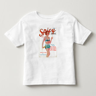 Spicy Magazine Cover Toddler T-shirt