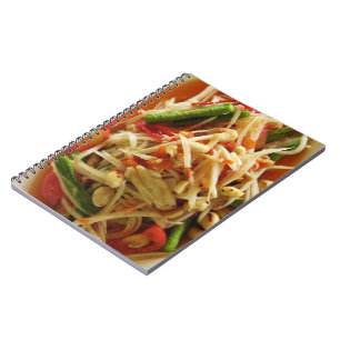 Spicy Papaya Salad [Som Tam] ... Thai Lao Food Notebook