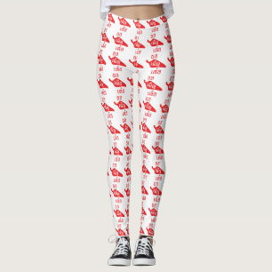 Spicy Please ~ Khaw Phet Dur - Thai Isan Language Leggings