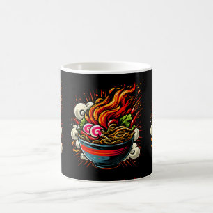 Spicy Ramen Japanese Noodle Street Art Coffee Mug