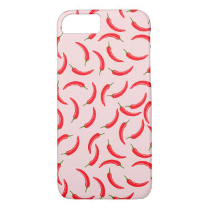 Spicy Red Chili Pattern Case-Mate iPhone Case