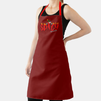 SPICY Screwball Graphics Apron