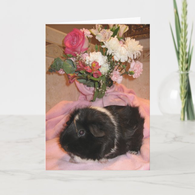 Spicy's Floral Valentine Holiday Card (Front)