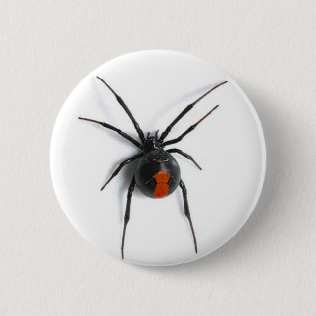Spider 2 Inch Round Button (Front)