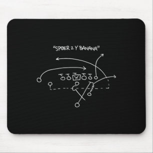 Spider 2 Y Banana Football Playing Strategy Footba Mouse Pad