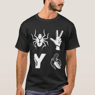 Spider 2 Y Banana Shirt Funny Football Lover Playe