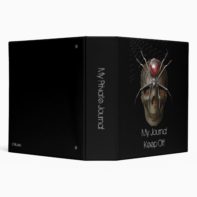 Spider and Skull Binder (Background)